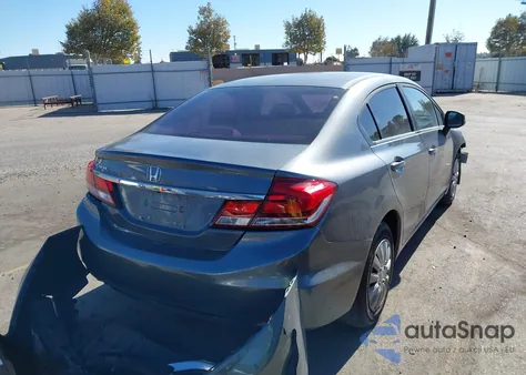 2013 Honda Civic Lx from USA, damaged, VIN 19XFB2F55DE221187